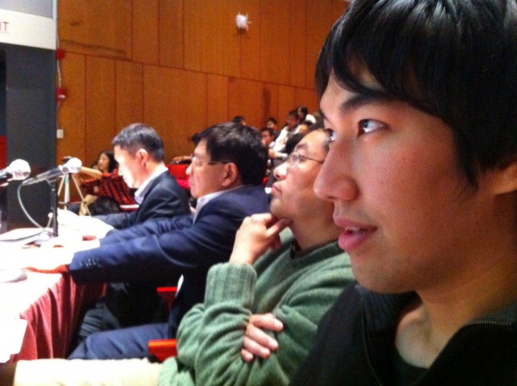 With Qiang Wang, Xiaoping Xu and A Guy from Sequoia Capital